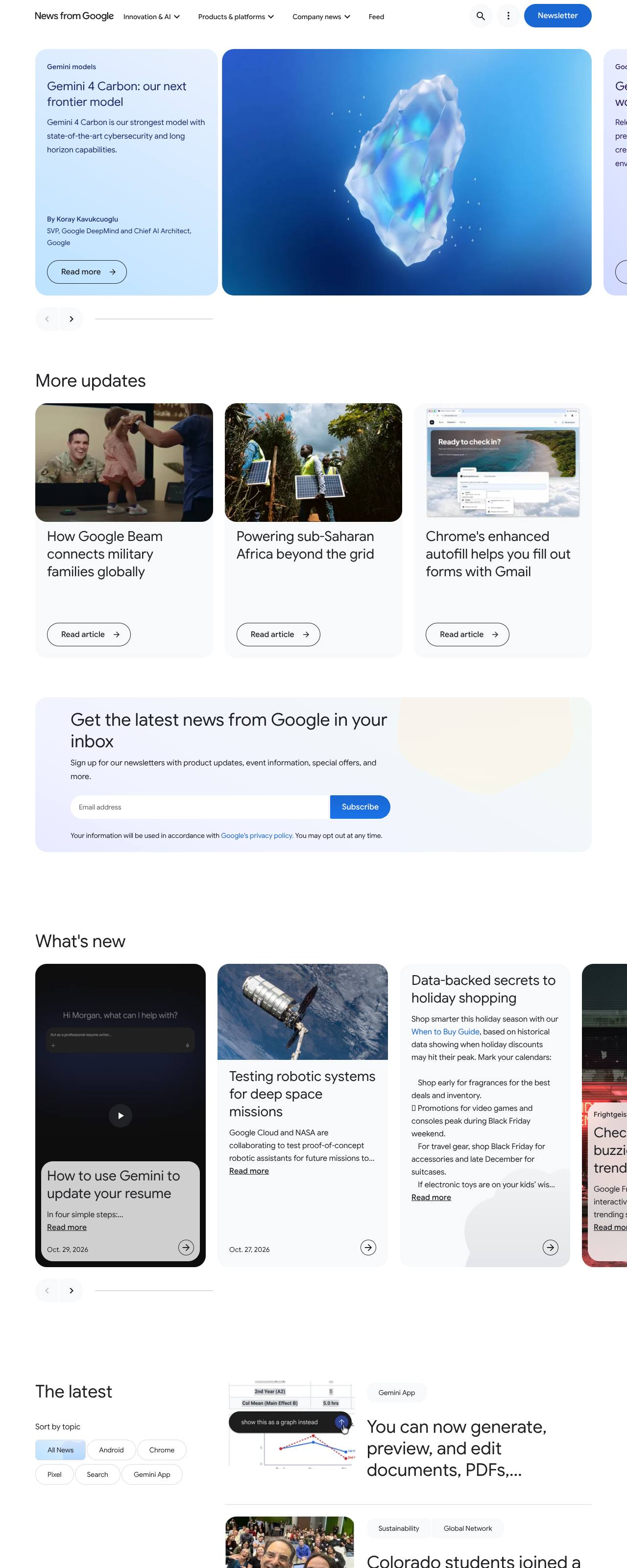 blog.google, the site this story is about