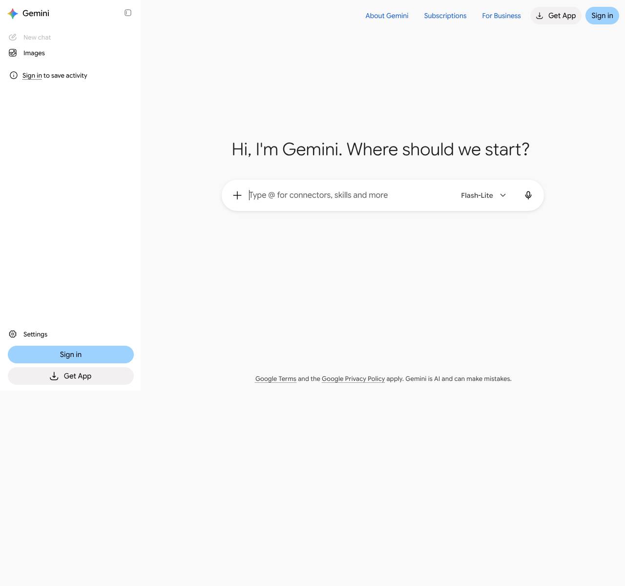 gemini.google.com, the site this story is about